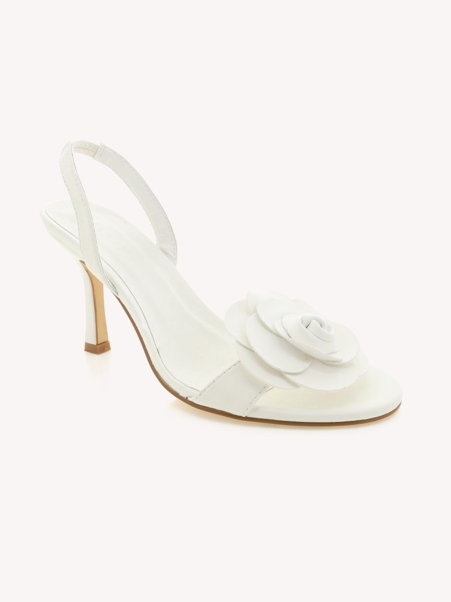 Billini Valko Rose Heel ~ White