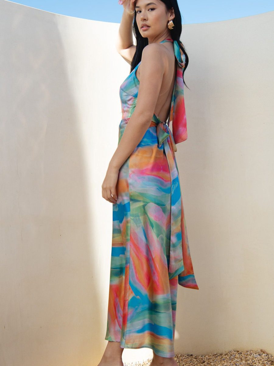 Jessa Maxi Dress ~ Colorful Canvas