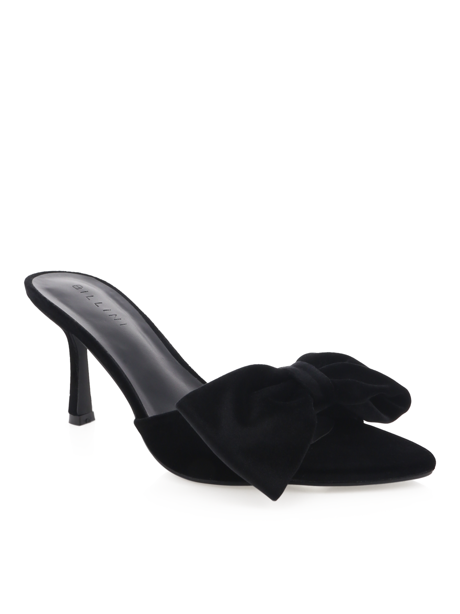 Billini Xandi Heel ~ Black Velvet