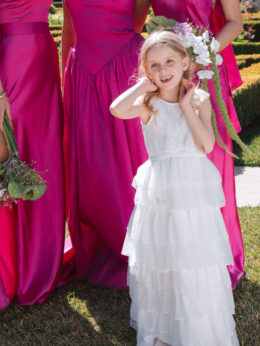 Lovebug Dress ~ White Tulle