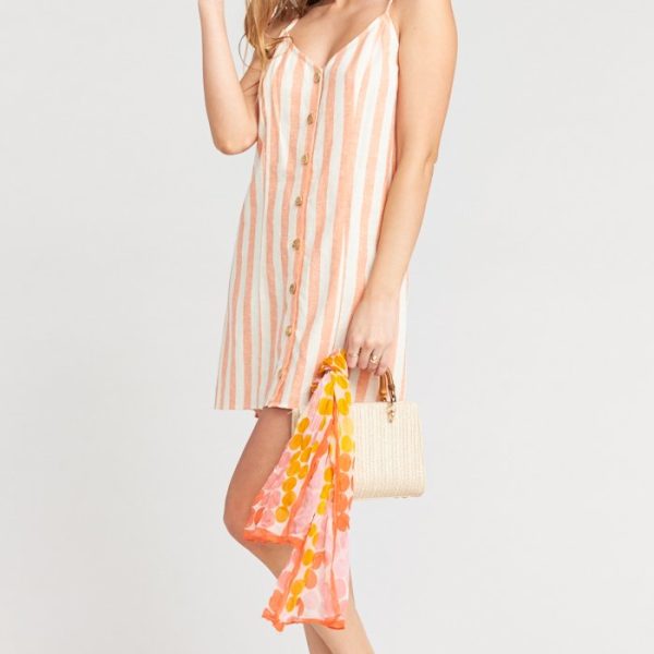 Dreamsicle Stripe Linen