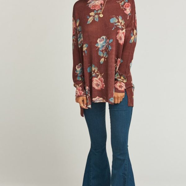 Chocolate And Roses Knit
