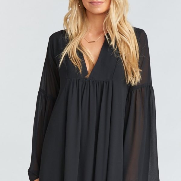Black Chiffon