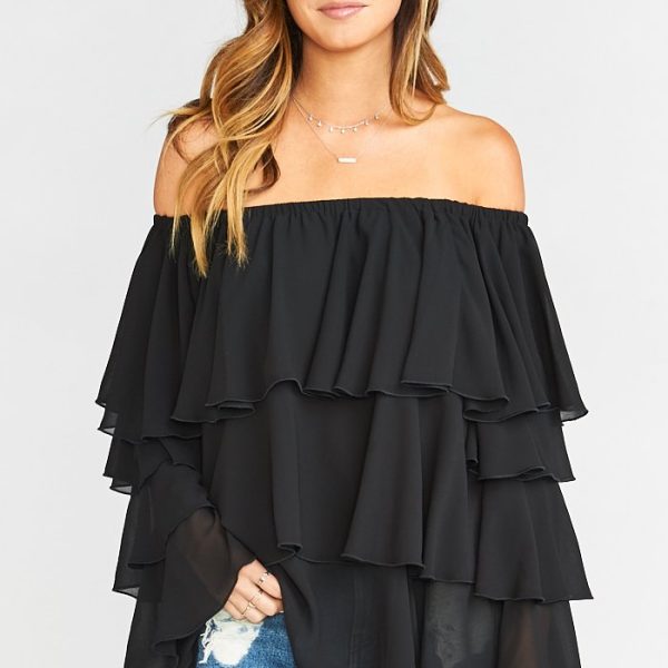 Black Chiffon