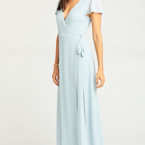 Steel Blue Chiffon