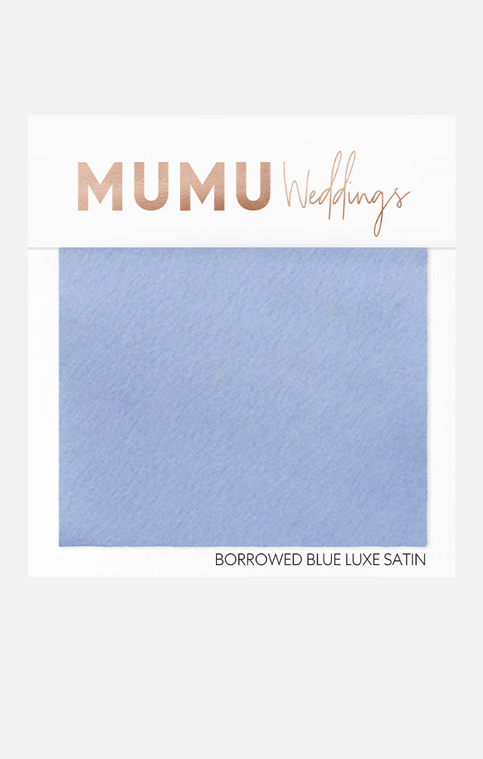 Borrowed Blue Luxe Satin