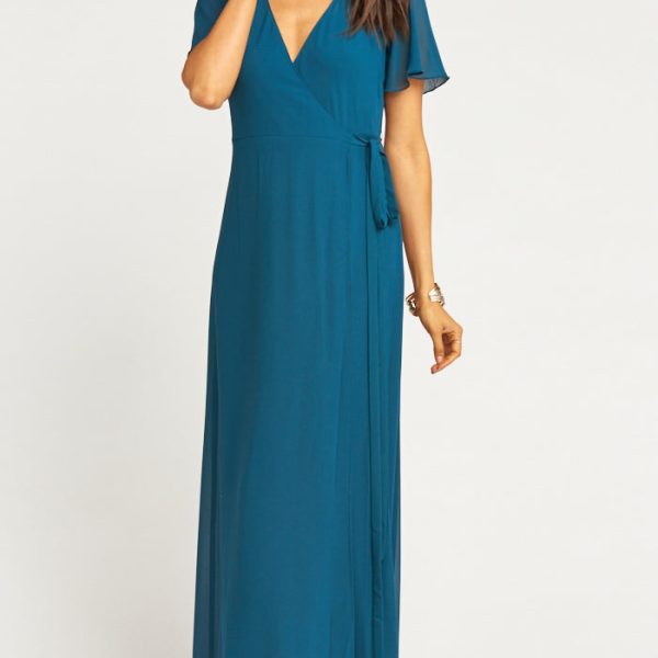 Deep Jade Chiffon