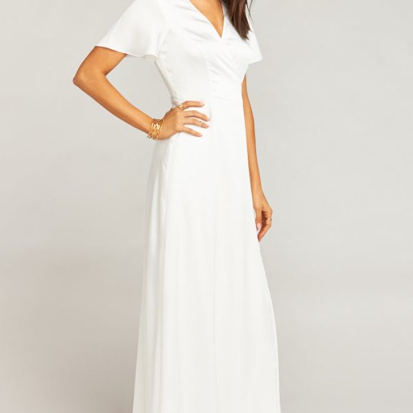 Ivory Luxe Satin