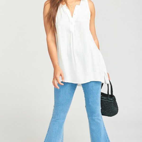 White Silky Dots