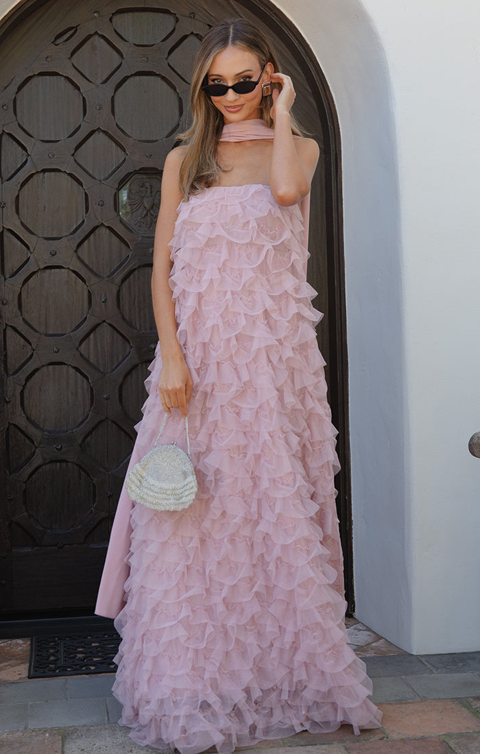 Ballet Slipper Ruffle Tulle