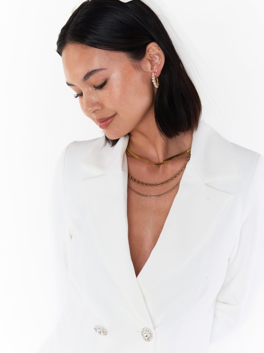 Ari Bow Veil ~ White
