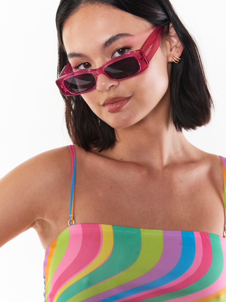 Banbè Eyewear The Kylie Sunglasses ~ Fuchsia
