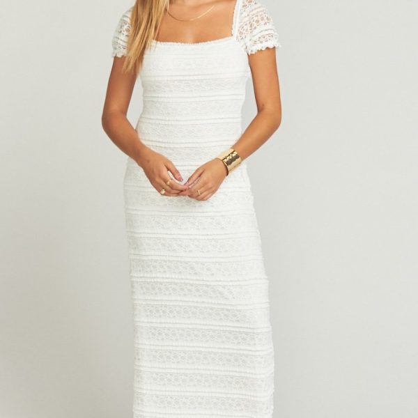 One and Only Lace White
