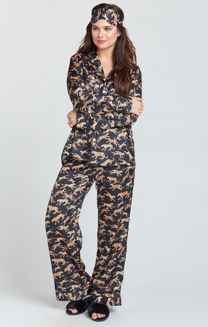 Paige PJ Set With Eye Mask
