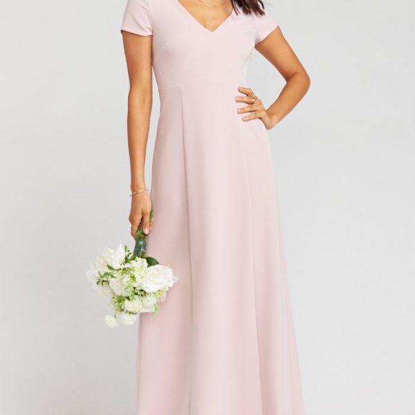 Vintage Rose Stretch Crepe