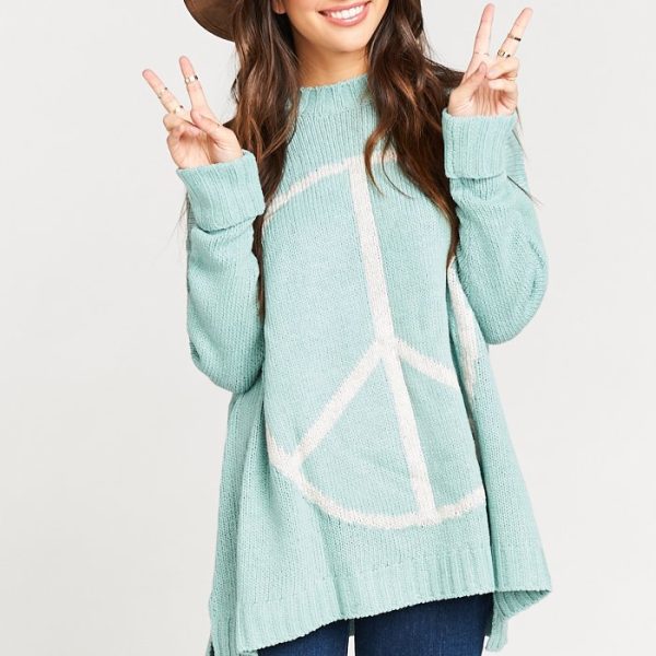 Peaceful Seafoam Knit