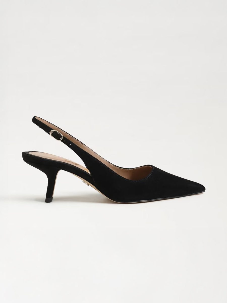 Sam Edelman Bianka Sling ~ Black Suede