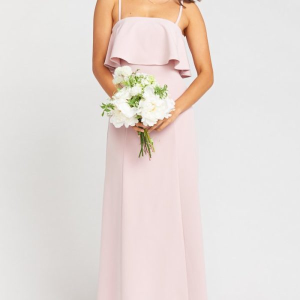 Vintage Rose Stretch Crepe