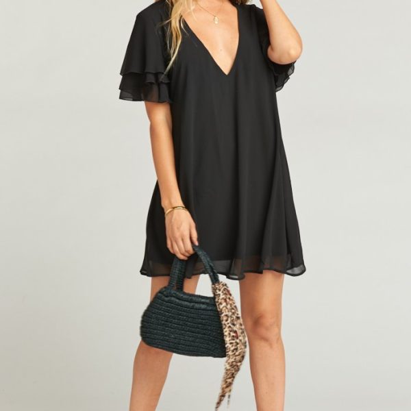 Black Chiffon