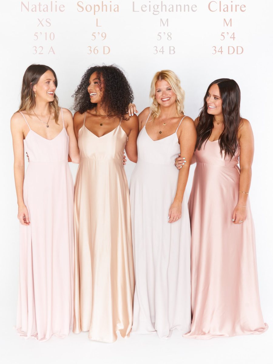 Faith Maxi Dress ~ Moss Green Luxe Satin