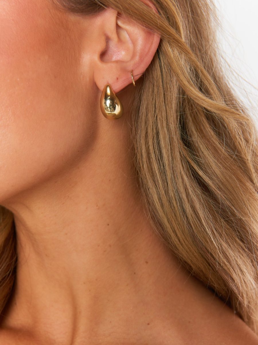 ALV Jewels Kylie Hoop Earrings ~ 18K Gold Filled