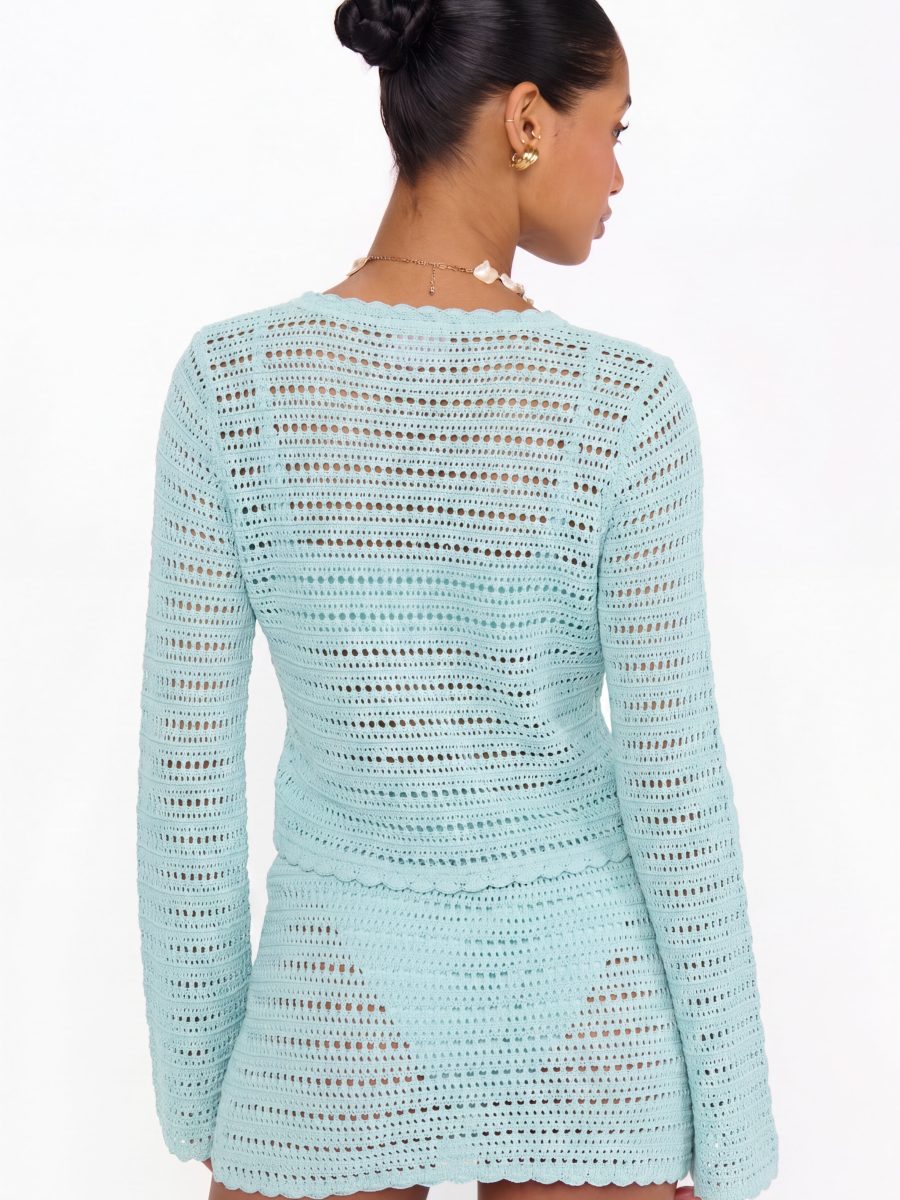Offshore Skirt ~ Jelly Mint Crochet