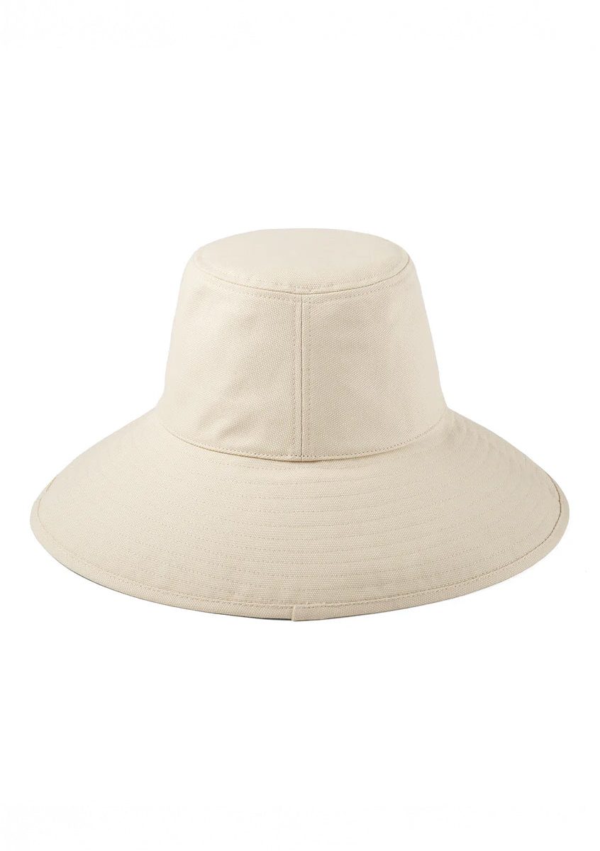 Lack of Color Holiday Bucket Hat ~ Beige Canvas
