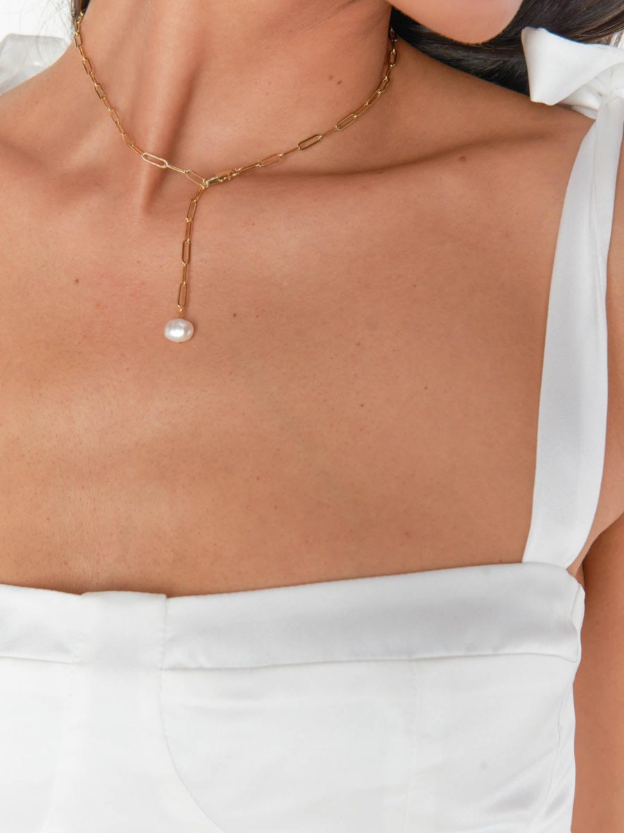 Faithy Jewels Natalie Necklace ~ Gold