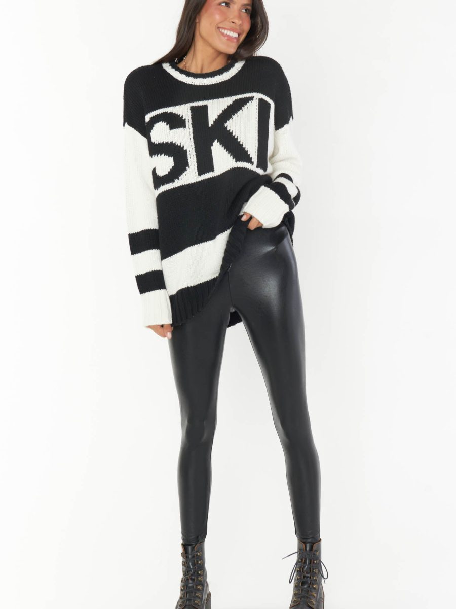 Commando Faux Leather Legging ~ Black