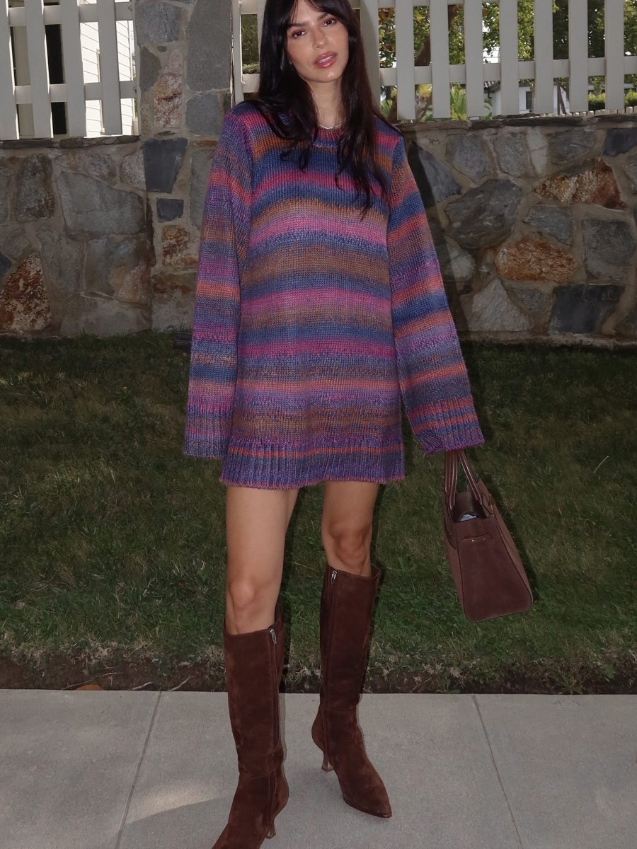 Lorraine Mini Dress ~ Spacedye Knit