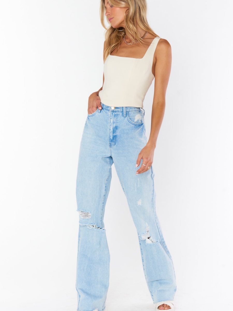 The Corset Top ~ Off White