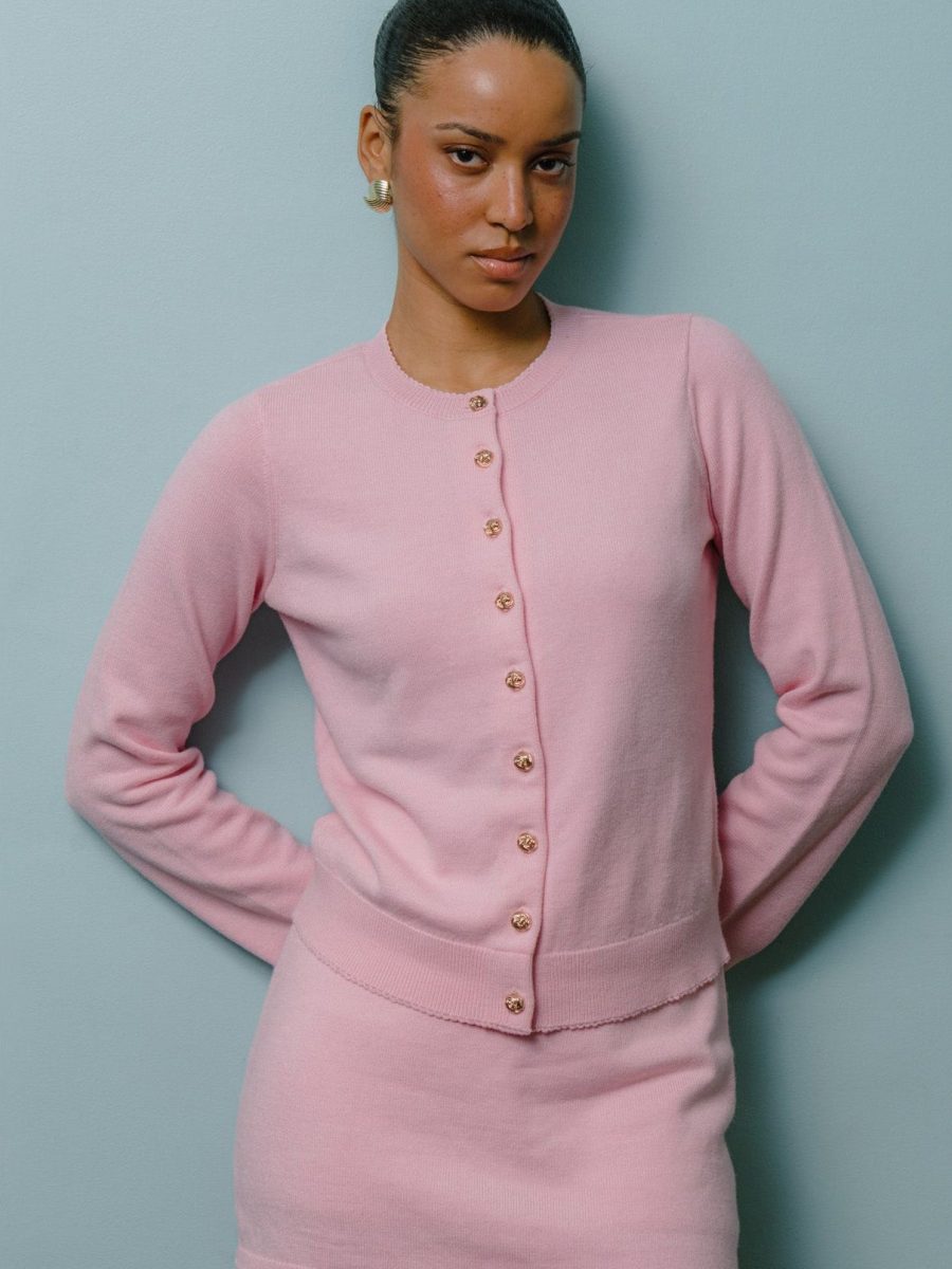 Josie Mini Skort ~ Pink Knit