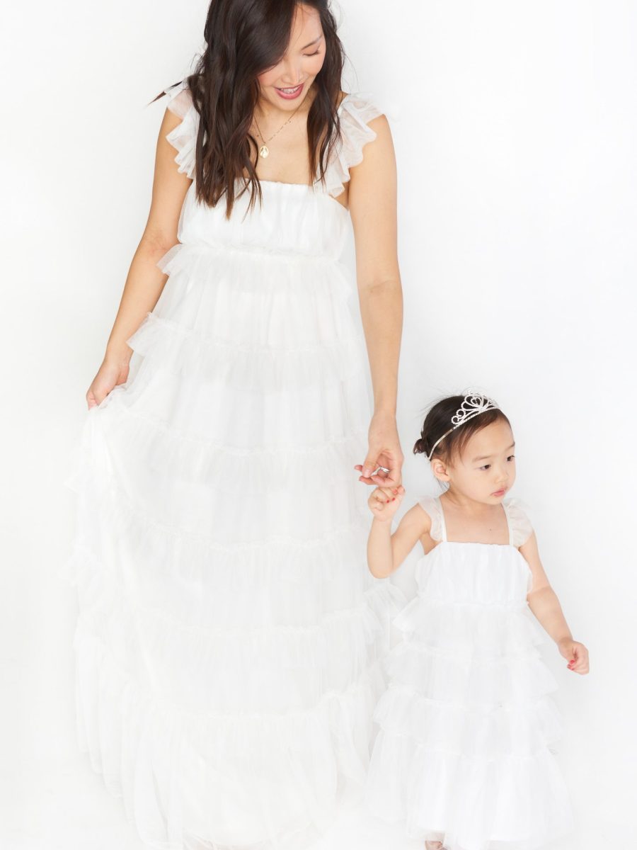 Little Fairytale Dress ~ White Tulle