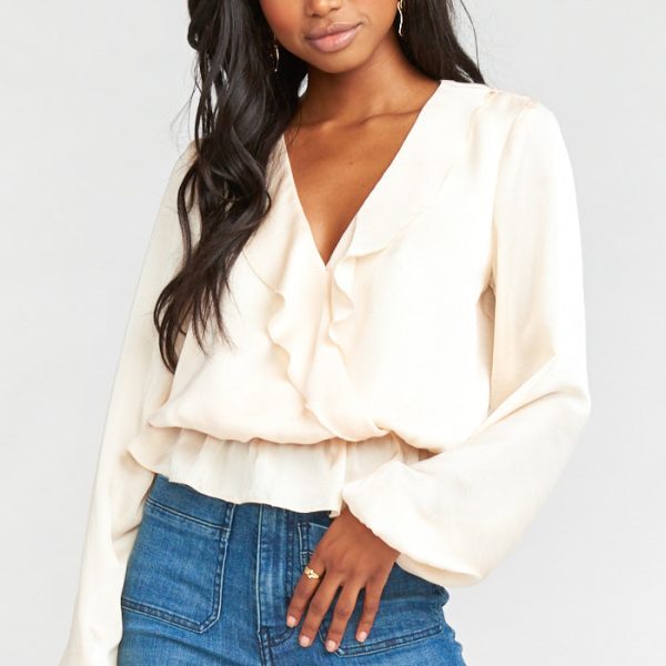 Washed Satin Cream