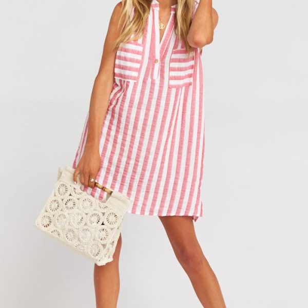 Dock Stripe Red