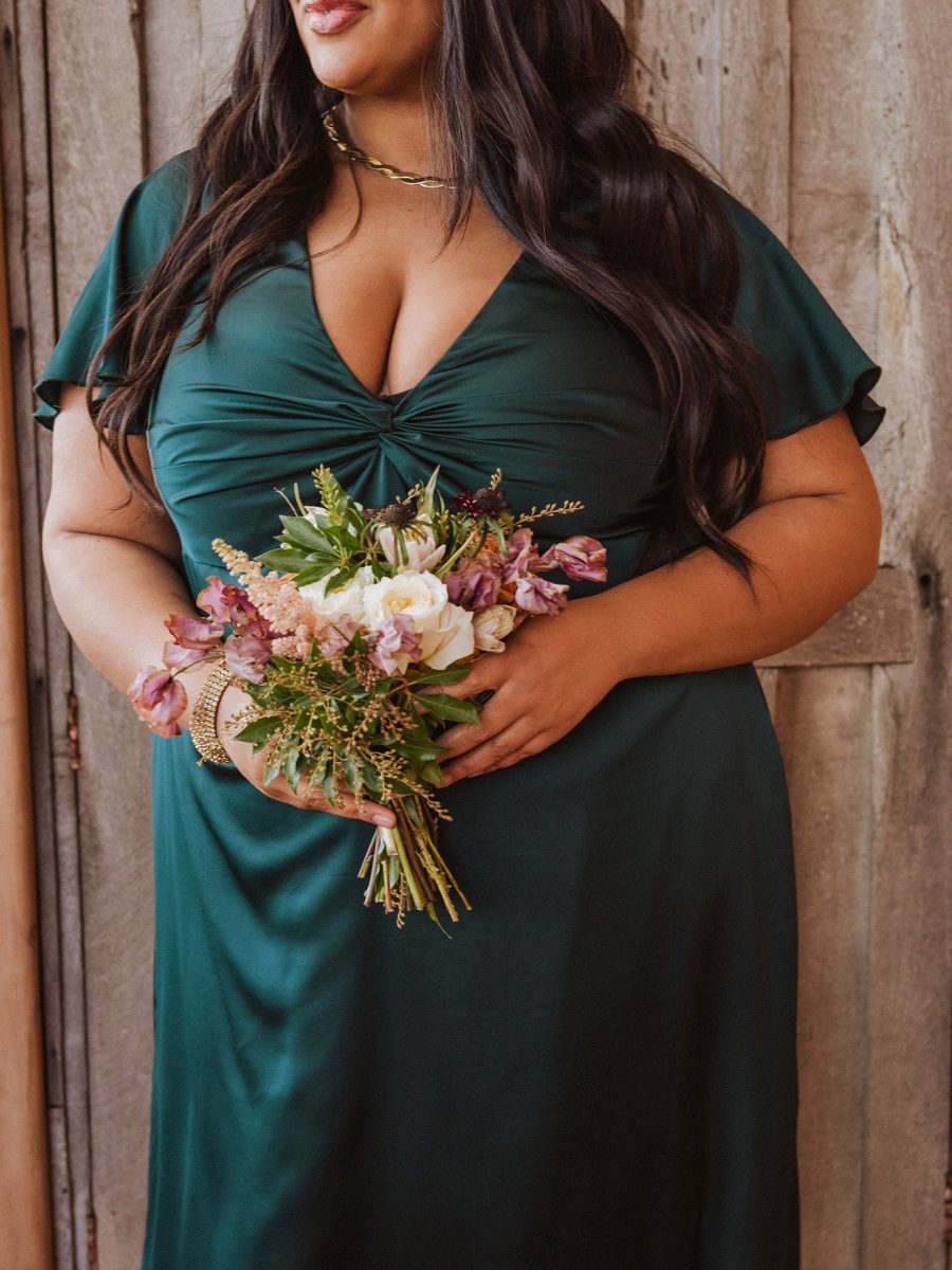 Deep Emerald Luxe Satin