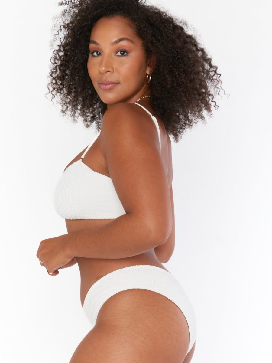 Silvana Bottom ~ Ivory Scrunch