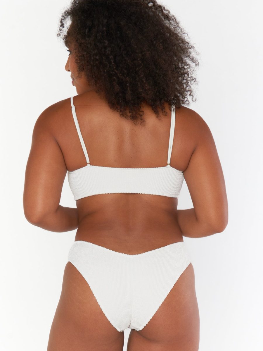 Silvana Bottom ~ Ivory Scrunch