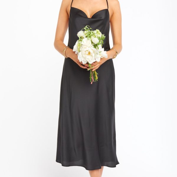 Black Luxe Satin