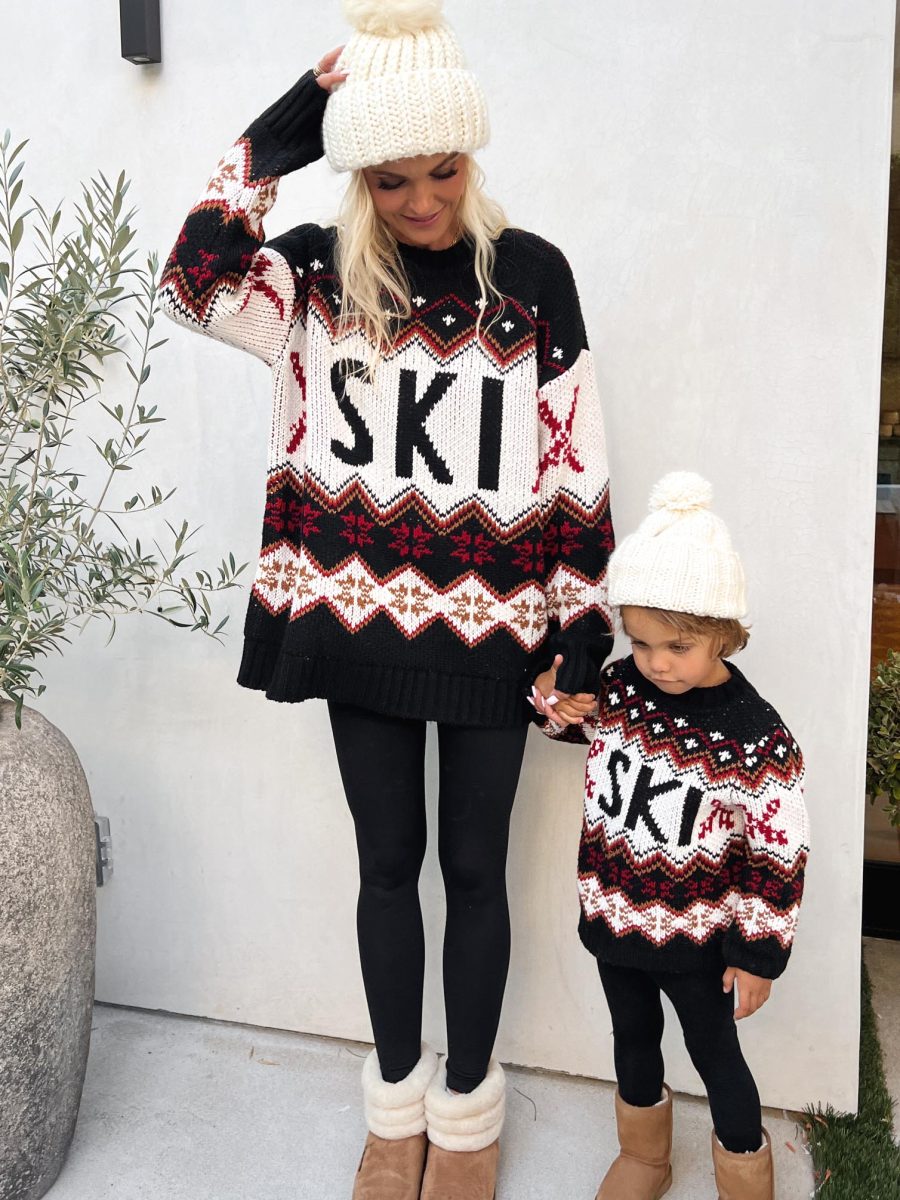 Mini Ski In Sweater ~ Ski Knit