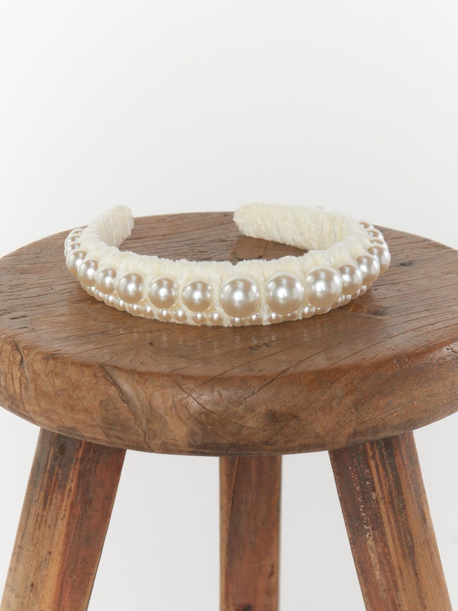 Paige Pearl Headband ~ Pearl