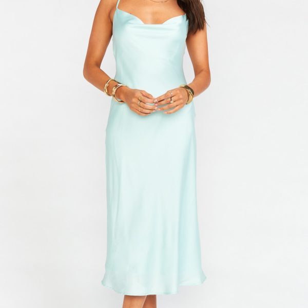 Mint Luxe Satin