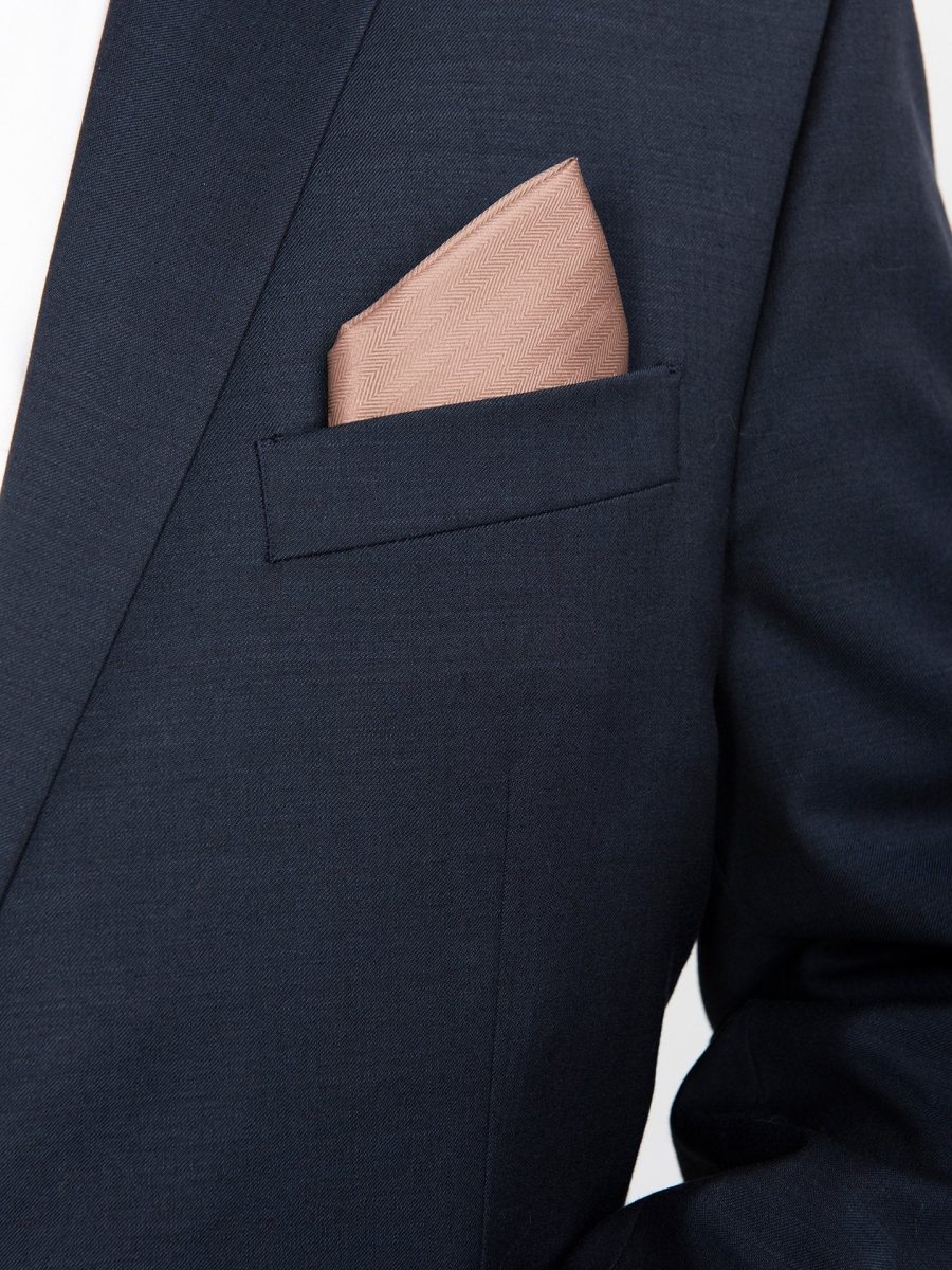 Sam Pocket Square ~ Dune Solid