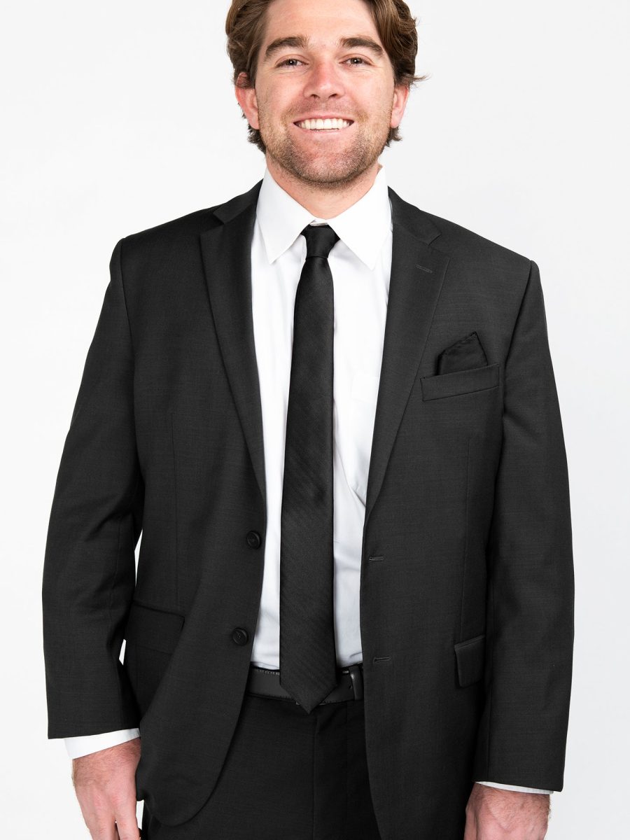 Nico Neck Tie ~ Black Solid