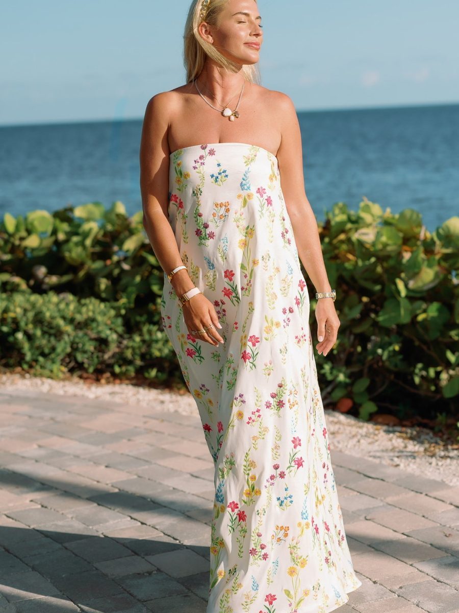 Riley Maxi Dress ~ Ethereal Sequins