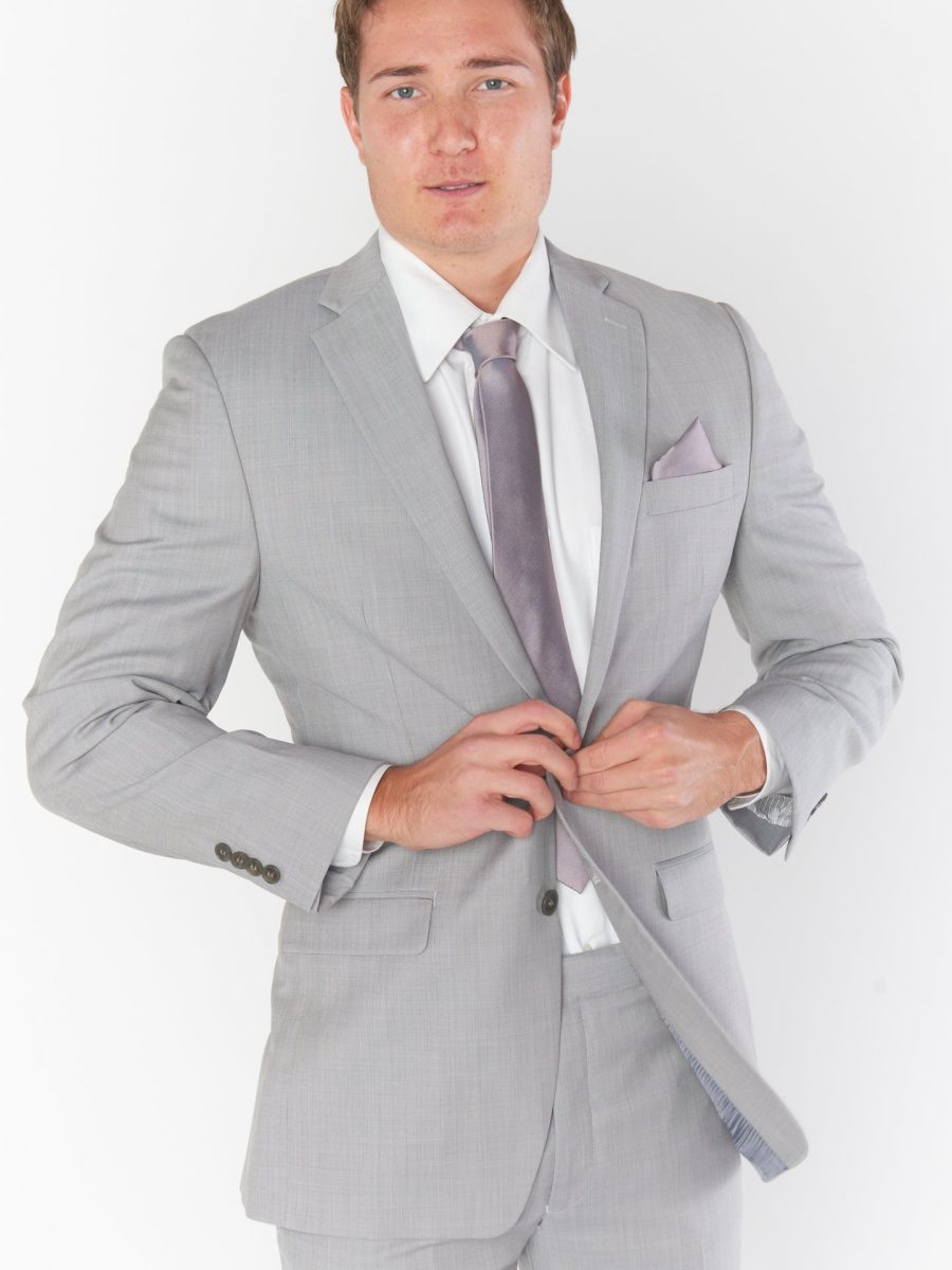 Nico Neck Tie ~ Dusty Purple Solid