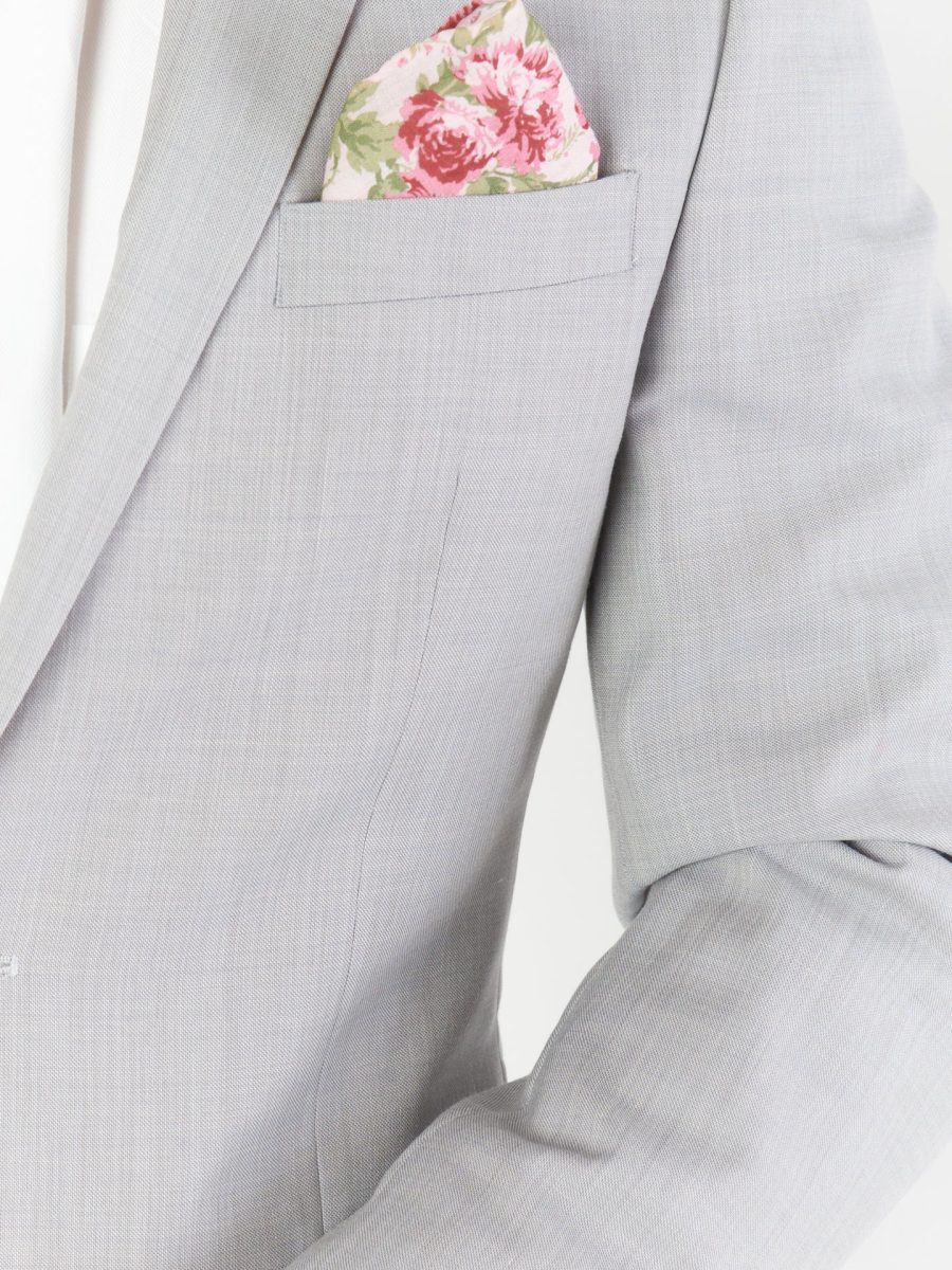 Sam Pocket Square ~ Garden Romantic