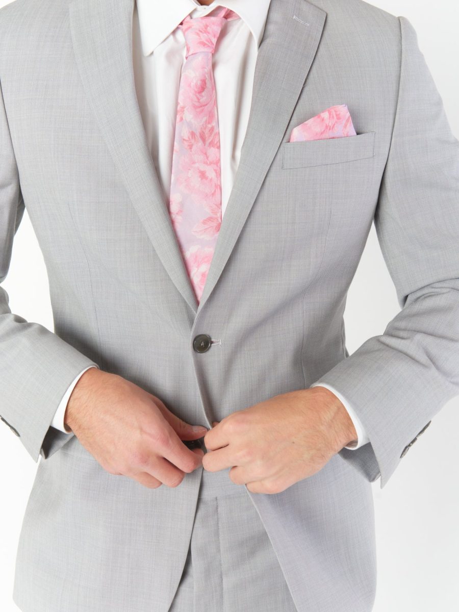 Nico Neck Tie ~ Blushing Floral